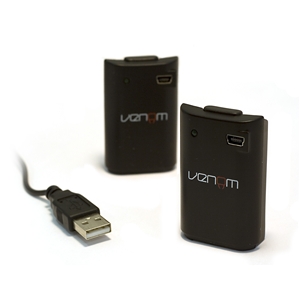 Venom Xbox 360 Controller Twin Rechargeable Battery Pack (Black)