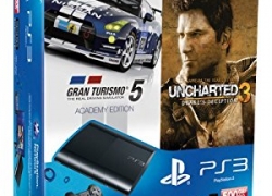 PS3 Bundle: Neue Slim Konsole + Gran Turismo 5 + Uncharted 3 für 298€