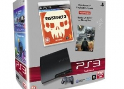Aktion: PS3 320GB Slim inkl. Resistance 3, Battle L.A. oder Virtua Tennis + Spiel nach Wahl für 272,94€
